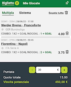 Bolle calcio abbonati 28 e 29 agosto 2022 di ScommessePerfette.it. Domenica di Serie A preludio al turno infrasettimanale!