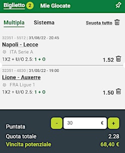 Bolle calcio abbonati 30, 31 agosto e 1 settembre 2022 di ScommessePerfette.it. Turno infrasettimanale per la 4^ giornata di Serie A e di Ligue 1 e per la 5^ di Premier League!