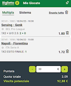 Bolle calcio abbonati 10 e 11 aprile 2022 di ScommessePerfette.it. Le nove Bolle riservate agli utenti abbonati: 57 incontri in palinsesto, un totale di 228 pronostici offerti, quattro per ogni partita; ma rimane una grande aleatorietà nei risultati.