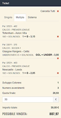 Bolle calcio abbonati 31 dicembre 2022 e 1 e 2 gennaio 2023 di ScommessePerfette.it. Inghilterra, Spagna, Francia e Scozia chiudono il 2022!