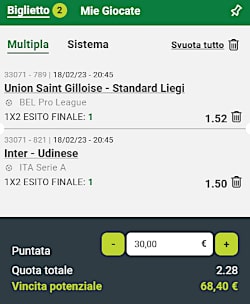 Bolle calcio abbonati 17 e 18 febbraio 2023 di ScommessePerfette.it. Napoli, Inter e Milan impegnate negli anticipi della 23^ giornata di Serie A!