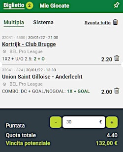 Bolle calcio abbonati 28, 29 e 30 gennaio 2022 di ScommessePerfette.it. Le nove Bolle riservate agli utenti abbonati: 25ma giornata di Jupiler League, 24ma di Premiership, ottavi della Coppa di Francia e qualificazione ai Mondiali 2022!