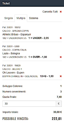 Bolle calcio abbonati 17, 18 e 19 gennaio 2023 di ScommessePerfette.it. Ottavi di finale per Coppa Italia e Copa del Rey!