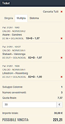 Bolle calcio abbonati 22, 23, 24 e 25 giugno 2021 di ScommessePerfette.it. Le nove Bolle riservate agli utenti abbonati: molto calcio nordico!