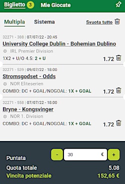 Le 25 partite di oggi, per un totale di 100 pronostici, coprono le massime serie del calcio nordico, la 1^ giornata della Parva Liga bulgara e le cadette scandinave; gioco che deve continuare ad essere molto oculato e ragionato!