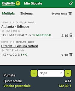 Bolle calcio abbonati 3 e 4 marzo 2023 di ScommessePerfette.it. Napoli-Lazio Atalanta-Udinese e Fiorentina-Milan negli anticipi della 25^ giornata di Serie A!