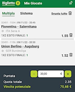 Bolle calcio abbonati 8, 9 e 10 novembre 2022 di ScommessePerfette.it. Infrasettimanale per Serie A, LaLiga, Bundesliga e Premiership scozzese!