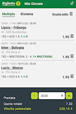 Bolle calcio abbonati 8, 9 e 10 novembre 2022 di ScommessePerfette.it. Infrasettimanale per Serie A, LaLiga, Bundesliga e Premiership scozzese!