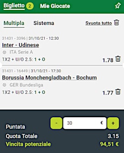 Bolle calcio abbonati 31 ottobre e 1 novembre 2021 di ScommessePerfette.it. Le nove Bolle riservate agli utenti abbonati: la domenica del calcio europeo di alto livello ancora molto intricata!