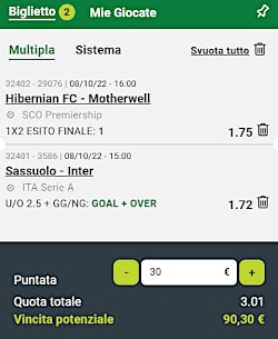 Bolle calcio abbonati 7 e 8 ottobre 2022 di ScommessePerfette.it. 9^ giornata di Serie A, sabato 9 ottobre 2022 big match Milan-Juventus!