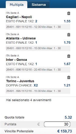 Bolle calcio dell'11 dicembre 2016. Oggi è in campo la nostra Serie A con grandi match fra cui il derby storico Torino-Juventus. Ma non tralasciamo le altre leghe: il nostro gioco deve avere respiro europeo!