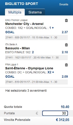 Bolle calcio del 5 novembre 2017 di ScommessePerfette.it. Seconda parte del weekend: la domenica della Serie A!