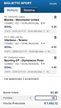 Bolle calcio del 22 novembre 2017 di ScommessePerfette.it. Seconda giornata di Champions League!